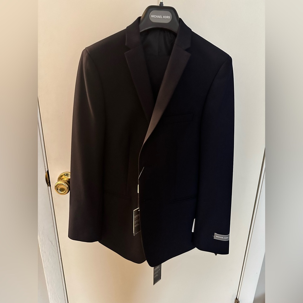 Michael Kors Boys Dark Navy Suit 16
